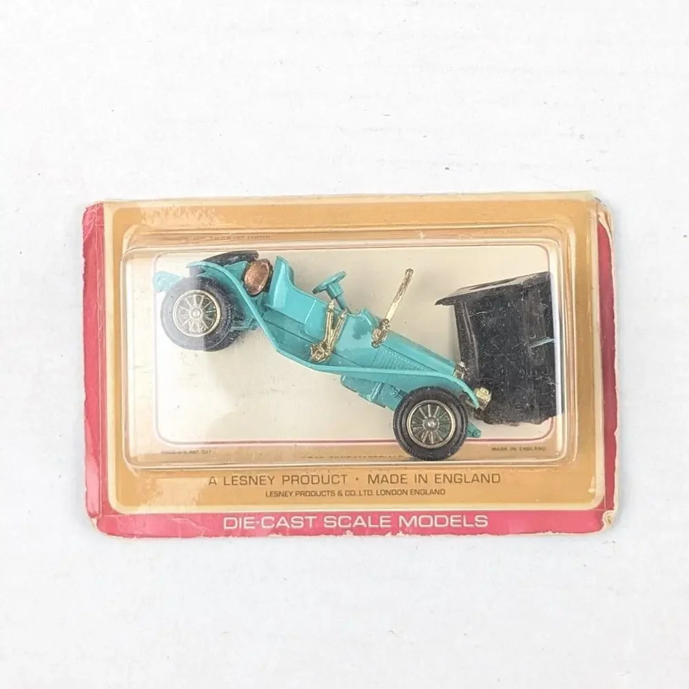 Vintage Lesney Matchbox Y-14 1911 Maxwell Roadster Incomplete Package